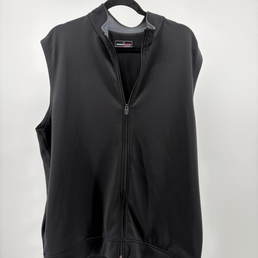 Grand Slam Performance Mens Golf Vest Size Large, Black